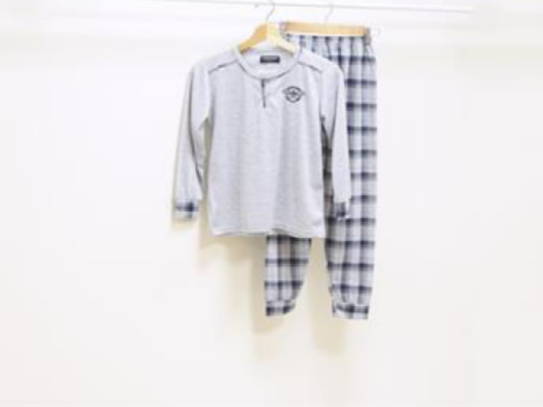 Pijama Niño Academy Gris T 8